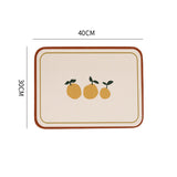 Leather Placemats Set of 4 -PU Table Mats - Waterproof - Wipe Clean - Heat Resistant - Anti Slip Dining Table Place Mats, Suitable for Indoor & Outdoor Use