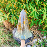 Ceramic Mushrooms Tinkling Toadstools for Garden Decor