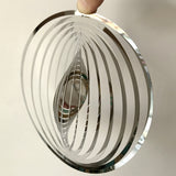 Round Wind Spinner Wind Turn 3D Metal Wind Spinner 3D Wind Chimes