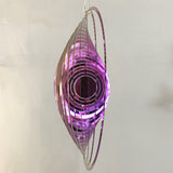 Round Wind Spinner Wind Turn 3D Metal Wind Spinner 3D Wind Chimes